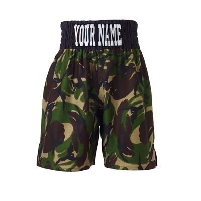 Camouflage Design Boxing Shorts 