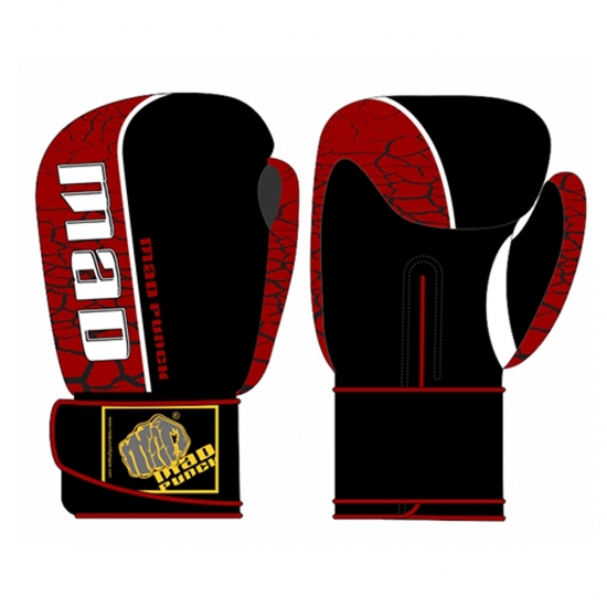Training Sparring Boxing Gloves PU Leather Printed