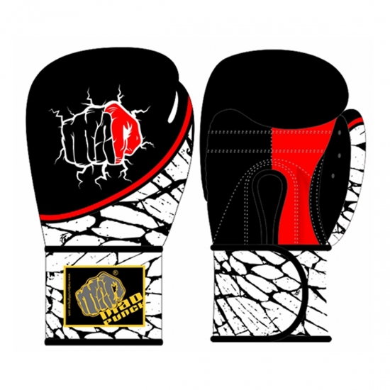 Pro Leather Boxing Gloves with printing